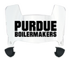 Purdue Boilermakers Mini Football Helmet Visor Shield w/ Clips - PICK VISOR & LOGO COLOR