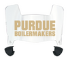 Purdue Boilermakers Mini Football Helmet Visor Shield w/ Clips - PICK VISOR & LOGO COLOR