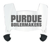 Purdue Boilermakers Mini Football Helmet Visor Shield w/ Clips - PICK VISOR & LOGO COLOR