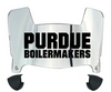 Purdue Boilermakers Mini Football Helmet Visor Shield w/ Clips - PICK VISOR & LOGO COLOR