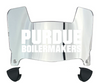 Purdue Boilermakers Mini Football Helmet Visor Shield w/ Clips - PICK VISOR & LOGO COLOR