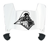 Purdue Boilermakers Mini Football Helmet Visor Shield w/ Clips - PICK VISOR & LOGO COLOR