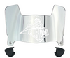 Purdue Boilermakers Mini Football Helmet Visor Shield w/ Clips - PICK VISOR & LOGO COLOR