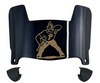 Purdue Boilermakers Mini Football Helmet Visor Shield w/ Clips - PICK VISOR & LOGO COLOR