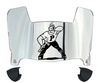 Purdue Boilermakers Mini Football Helmet Visor Shield w/ Clips - PICK VISOR & LOGO COLOR