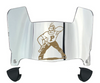 Purdue Boilermakers Mini Football Helmet Visor Shield w/ Clips - PICK VISOR & LOGO COLOR