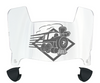 Purdue Boilermakers Mini Football Helmet Visor Shield w/ Clips - PICK VISOR & LOGO COLOR