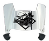 Purdue Boilermakers Mini Football Helmet Visor Shield w/ Clips - PICK VISOR & LOGO COLOR