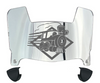Purdue Boilermakers Mini Football Helmet Visor Shield w/ Clips - PICK VISOR & LOGO COLOR