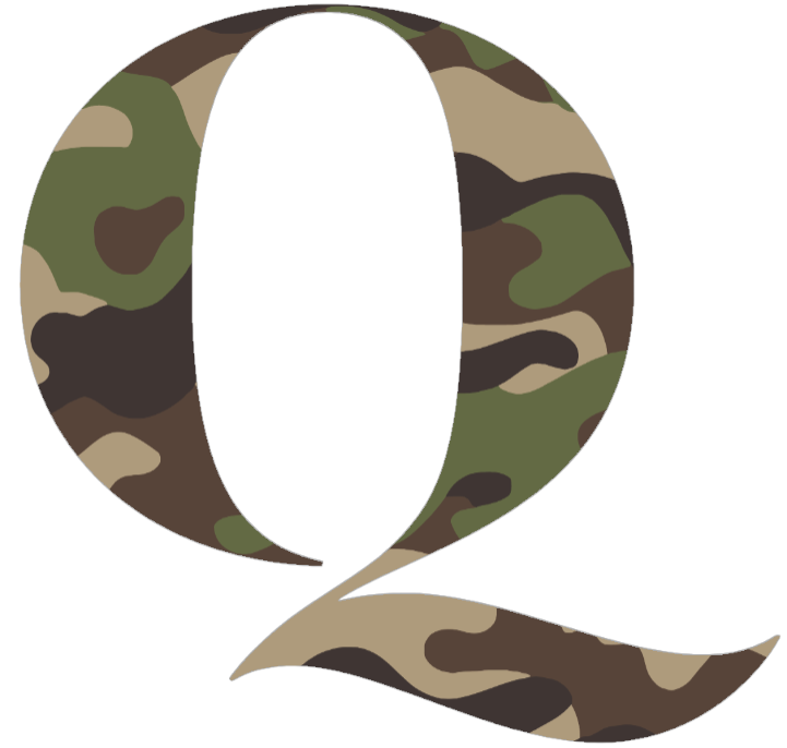 Quinnipiac Bobcats Woodland Camo Camouflage Q Logo Premium DieCut Vinyl Decal PICK SIZE