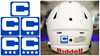 Captain Patch Jersey C Style ROYAL BLUE Football Helmet Decal - Perfect for Adult & Youth Full Size Football Helmets