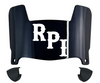 RPI Engineers Mini Football Helmet Visor Shield w/ Clips - PICK VISOR & LOGO COLOR