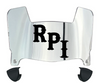 RPI Engineers Mini Football Helmet Visor Shield w/ Clips - PICK VISOR & LOGO COLOR