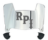 RPI Engineers Mini Football Helmet Visor Shield w/ Clips - PICK VISOR & LOGO COLOR