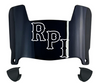 RPI Engineers Mini Football Helmet Visor Shield w/ Clips - PICK VISOR & LOGO COLOR