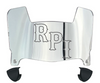 RPI Engineers Mini Football Helmet Visor Shield w/ Clips - PICK VISOR & LOGO COLOR