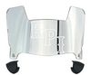 RPI Engineers Mini Football Helmet Visor Shield w/ Clips - PICK VISOR & LOGO COLOR