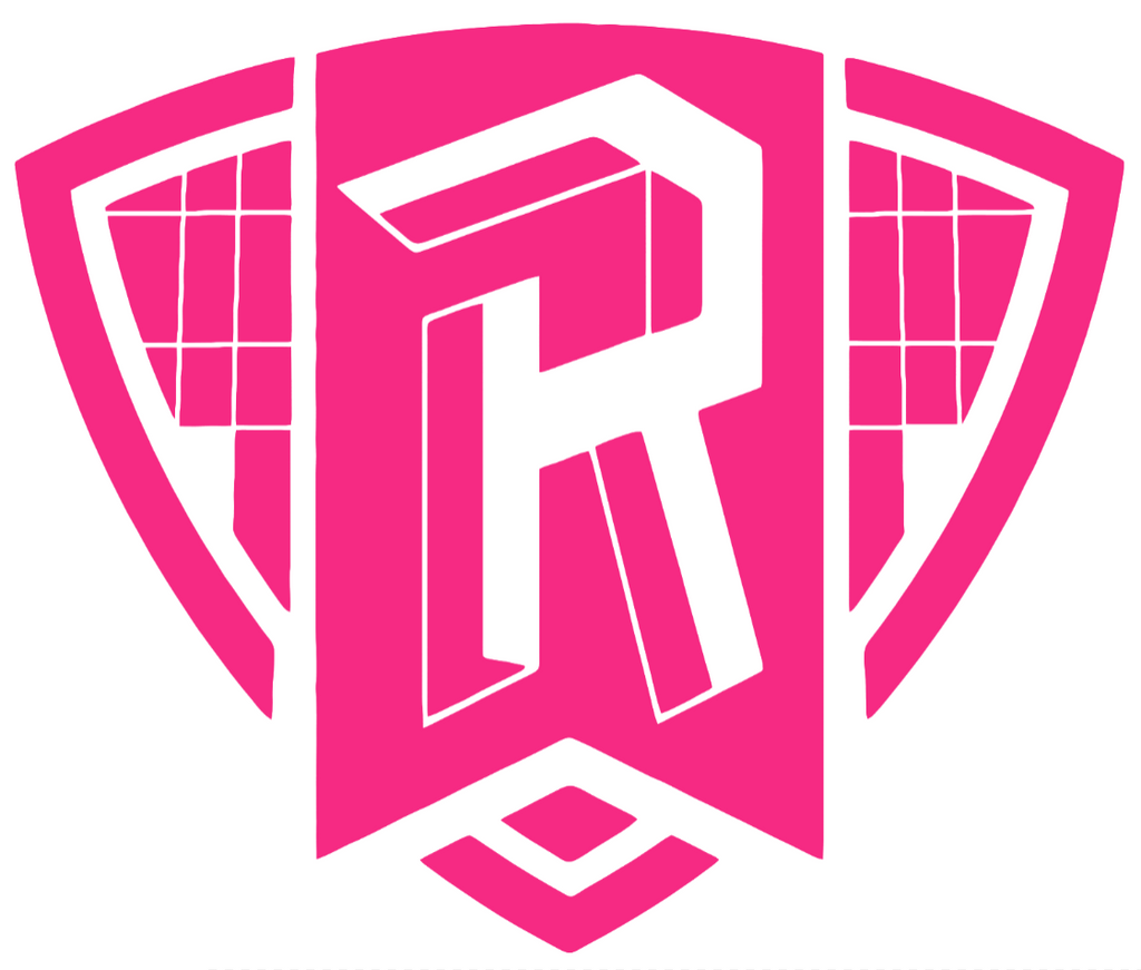 Radford Highlanders HOT PINK Team Logo Premium DieCut Vinyl Decal PICK SIZE