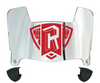 Radford Highlanders Mini Football Helmet Visor Shield w/ Clips - PICK VISOR & LOGO COLOR