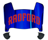 Radford Highlanders Mini Football Helmet Visor Shield w/ Clips - PICK VISOR & LOGO COLOR