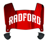 Radford Highlanders Mini Football Helmet Visor Shield w/ Clips - PICK VISOR & LOGO COLOR