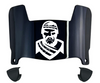 Radford Highlanders Mini Football Helmet Visor Shield w/ Clips - PICK VISOR & LOGO COLOR