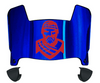 Radford Highlanders Mini Football Helmet Visor Shield w/ Clips - PICK VISOR & LOGO COLOR