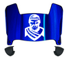 Radford Highlanders Mini Football Helmet Visor Shield w/ Clips - PICK VISOR & LOGO COLOR
