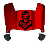 Radford Highlanders Mini Football Helmet Visor Shield w/ Clips - PICK VISOR & LOGO COLOR