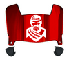 Radford Highlanders Mini Football Helmet Visor Shield w/ Clips - PICK VISOR & LOGO COLOR