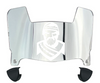 Radford Highlanders Mini Football Helmet Visor Shield w/ Clips - PICK VISOR & LOGO COLOR