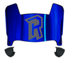Radford Highlanders Mini Football Helmet Visor Shield w/ Clips - PICK VISOR & LOGO COLOR