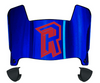Radford Highlanders Mini Football Helmet Visor Shield w/ Clips - PICK VISOR & LOGO COLOR