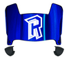 Radford Highlanders Mini Football Helmet Visor Shield w/ Clips - PICK VISOR & LOGO COLOR