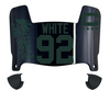 Reggie White Green Bay Packers Mini Football Helmet Visor w/ Clips - PICK COLOR