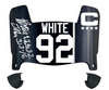 Reggie White Green Bay Packers Mini Football Helmet Visor w/ Clips - PICK COLOR