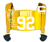 Reggie White Green Bay Packers Mini Football Helmet Visor w/ Clips - PICK COLOR