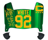 Reggie White Green Bay Packers Mini Football Helmet Visor w/ Clips - PICK COLOR