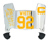 Reggie White Green Bay Packers Mini Football Helmet Visor w/ Clips - PICK COLOR