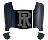 Rhode Island Rams Mini Football Helmet Visor Shield w/ Clips - PICK VISOR & LOGO COLOR
