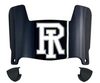 Rhode Island Rams Mini Football Helmet Visor Shield w/ Clips - PICK VISOR & LOGO COLOR