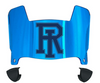 Rhode Island Rams Mini Football Helmet Visor Shield w/ Clips - PICK VISOR & LOGO COLOR