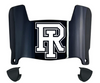 Rhode Island Rams Mini Football Helmet Visor Shield w/ Clips - PICK VISOR & LOGO COLOR