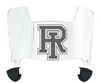 Rhode Island Rams Mini Football Helmet Visor Shield w/ Clips - PICK VISOR & LOGO COLOR