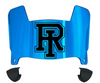 Rhode Island Rams Mini Football Helmet Visor Shield w/ Clips - PICK VISOR & LOGO COLOR