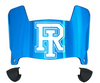 Rhode Island Rams Mini Football Helmet Visor Shield w/ Clips - PICK VISOR & LOGO COLOR
