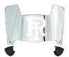 Rhode Island Rams Mini Football Helmet Visor Shield w/ Clips - PICK VISOR & LOGO COLOR
