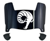 Rhode Island Rams Mini Football Helmet Visor Shield w/ Clips - PICK VISOR & LOGO COLOR