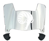 Rhode Island Rams Mini Football Helmet Visor Shield w/ Clips - PICK VISOR & LOGO COLOR