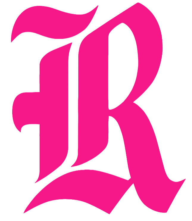Rice Owls Hot Pink Team Logo Premium DieCut Vinyl Decal PICK SIZE